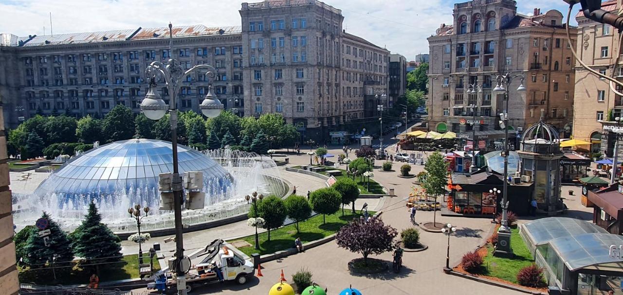 Home-Hotel Apartments On Maidan Nezalezhnosti Square Kiew Exterior foto