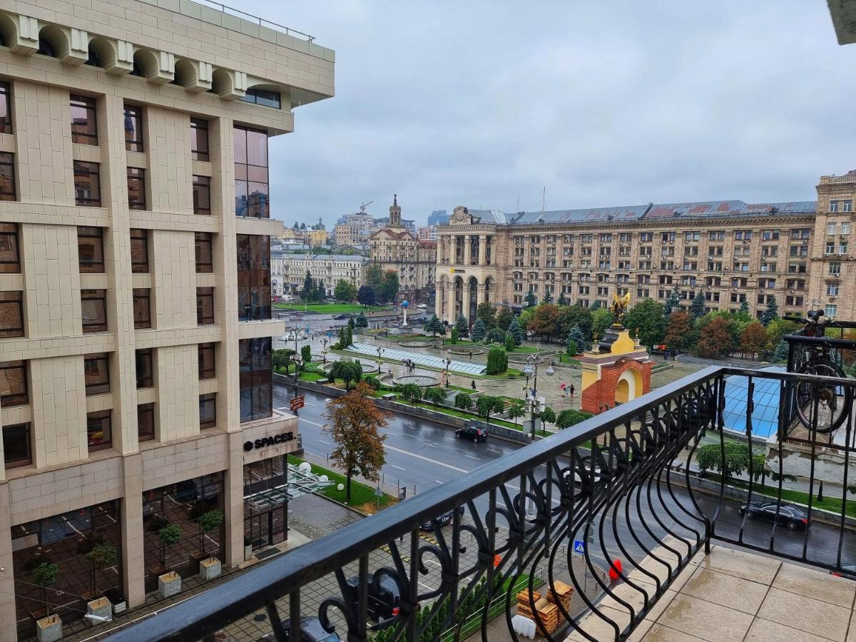 Home-Hotel Apartments On Maidan Nezalezhnosti Square Kiew Exterior foto